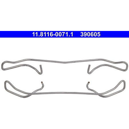 Arc, etrier frana AUDI A4 Allroad V (8WH, 8WJ, B9), Turism, 01.2016 - ATE 11.8116-0071.1