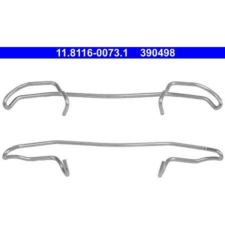 Arc, etrier frana VOLVO V70 I (875, 876), Turism, 12.1995 - 12.2000 ATE 11.8116-0073.1