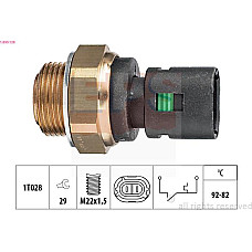 Comutator temperatura, ventilator radiator RENAULT 19 II (S53_), Hatchback Van, 03.1992 - 12.1995 EPS 1.850.128