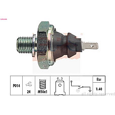 Senzor,presiune ulei VW POLO (86C, 80), Hatchback, 10.1981 - 09.1994 EPS 1.800.046