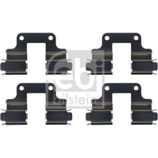 Set accesorii. placute frana Brake pad fitting kit rear rear fits. LAND ROVER FREELANDER 2 2.2D 10.06-10.14 Febi Bilstein 181497