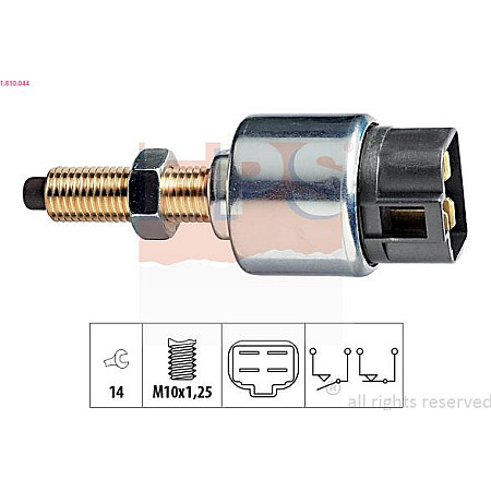 Comutator lumini frana ACURA NSX, Compartiment, 01.1990 - 12.2005 EPS 1.810.044