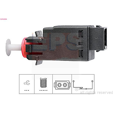 Comutator lumini frana BMW 3 - III (E36), Compartiment, 10.1991 - 05.1999 EPS 1.810.058