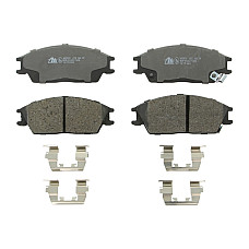 Set placute frana.frana disc Set placute frana Fata cu suplimente HYUNDAI ACCENT II GETZ LANTRA II 1.1-1.6 12.96- HYUNDAI LANTRA II (J-2), Sedan, 06.1995 - 12.2000 ATE 13.0460-5872.2