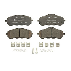 Set placute frana.frana disc Set placute frana Fata CITROEN BERLINGO BERLINGO-MINIVAN PEUGEOT 308 II 308 III PART PEUGEOT RIFTER (E), Dubita, 09.2018 - ATE 13.0460-3870.2