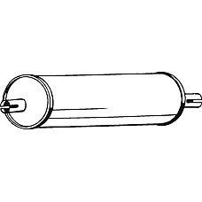 Toba esapament finala Toba finala esapament MERCEDES T1 601 T1 601 611 T1 602 T1 B601 T1 B602 T1-TN 2.3-3.0D 04.7 MERCEDES-BENZ T1 (601), Cadru de sprijin, 01.1977 - 02.1996 Bosal 176-421