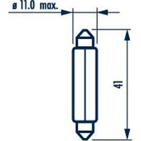 Bec, iluminare numar circulatie FIAT PALIO (178_), Hatchback, 04.1996 - Narva 171753000