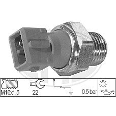 Senzor,presiune ulei Senzor presiune ulei 05bar  negru CITROEN AX BERLINGO BERLINGO MULTISPACE BERLINGO/MINIVAN C-CROSSER C-CROSSER ENTERPRISE C-ELYSEE C1 C2 C2 ENTERPRISE 1.1-4.0D 09.88- ERA ERA330023