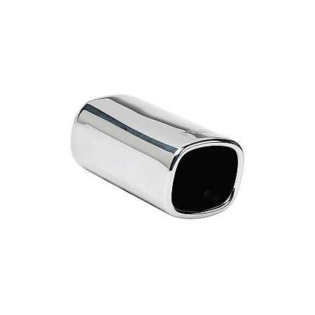 Ornament toba esapament TS-18 L, din otel inoxidabil lustruit, racordare 45-55mm