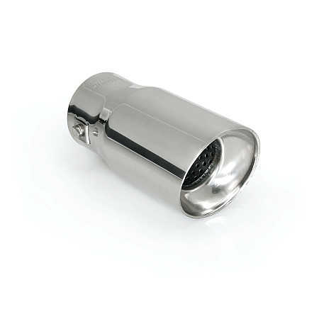 Ornament toba esapament TS-49, din otel inoxidabil lustruit, sunet sport, racordare 38-52mm