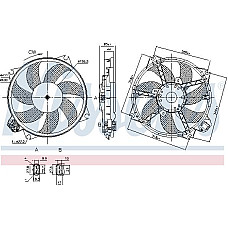 Ventilator. radiator Ventilator radiator se potriveste. RENAULT FLUENCE GRAND SCENIC III MEGANE MEGANE III MODUS SCENIC III 1.2- RENAULT MEGANE CC (EZ0/1_), Sabrioleta, 06.2010 - Nissens 85989