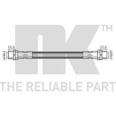Furtun frana BMW 3 - V (E93), Sabrioleta, 05.2006 - 12.2013 NK 851524