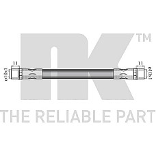 Furtun frana OPEL ASTRA G (T98), Sedan, 03.1998 - 12.2009 NK 853652