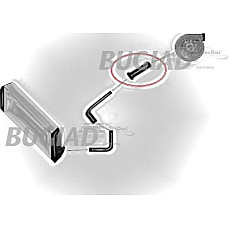 Furtun intercooler FIAT DUCATO (250_, 290_), Cadru de sprijin, 07.2006 - Bugiad 88790