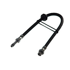 Furtun frana Furtun-conducta de frana flexibil Fata Dreapta-Stanga lungime 405mm M10x1-M10x1 BMW 3 E46 Z4 E85 Z4 BMW 3 - IV (E46), Sabrioleta, 04.2000 - 12.2007 ATE 83.6152-0406.3