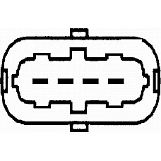 Debitmetru FIAT PUNTO EVO IV (199_), Hatchback, 07.2008 - HELLA 8ET 009 149-221