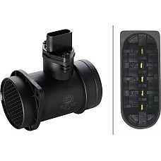 Senzor debit aer Air flowmeter 5 pin module AUDI A3 A4 B5 A4 B6 A4 B7 A4 B8 A6 C5 A6 C6 FORD GALAXY I SEAT LEON TOLEDO II VW LT 28-35 II (2DB, 2DE, 2DK), Autobuz, 04.1996 - 07.2006 HELLA 8ET 009 142-861