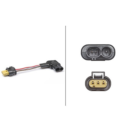 Adaptor acumulator Fir de cablu BMW 1 E81 1 E82 1 E87 1 E88 3 E90 3 E91 3 E92 3 E93 5 E60 5 E61 6 E63 6 E64 X5 E7 BMW 1 (3 door) I (E81), Hatchback, 09.2006 - 09.2012 HELLA 8KA 009 429-901