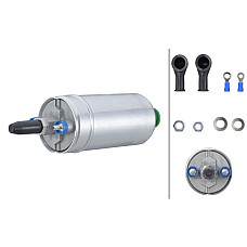 Pompa combustibil Electric fuel pump cartridge MERCEDES 123 C123 123 W123 123 T-MODEL S123 124 C124 124 W124 124 T-MODEL S AUDI 80 Avant V (8C5, B4), Turism, 09.1991 - 01.1996 HELLA 8TF 358 302-831