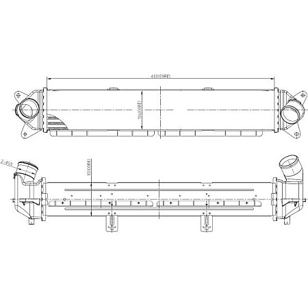 Admisie racitor de aer Intercooler HYUNDAI I30 KIA CEED PROCEED XCEED 1.0-1.0H 11.16- KIA XCEED (CD), 06.2019 - NRF 309060