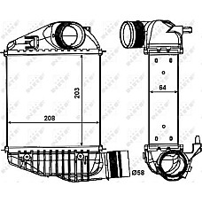 Intercooler. compresor Intercooler AUDI A6 C6 2.0-2.0D 07.04-08.11 AUDI A6/S6 III (4F2, C6), Sedan, 04.2004 - 08.2011 NRF 30015