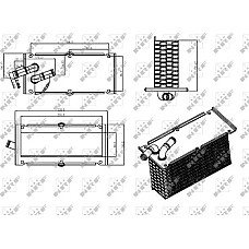Intercooler. compresor Intercooler AUDI A1 A3 A4 B7 SEAT IBIZA IV IBIZA IV SC IBIZA IV ST LEON TOLEDO IV SKODA FABIA II OC VW JETTA IV (162, 163, AV3, AV2), Sedan, 04.2010 - NRF 30292