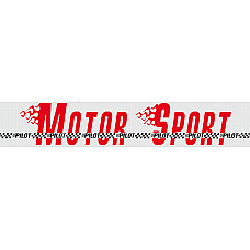 Autocolant parasolar Motor Sport 130x24cm - Fluorescent