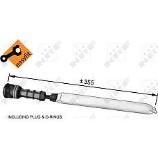 Uscator.aer conditionat Air conditioning drier CHEVROLET CRUZE ORLANDO OPEL ASTRA J ASTRA J GTC CASCADA INSIGNIA A INSIGNI OPEL ASTRA J Sports Tourer (P10), Turism, 10.2010 - 10.2015 NRF 33344