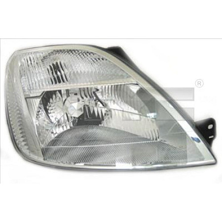 Far Lampa frontala Stanga H4 electric cu motor culoare insert: cromat FORD FIESTA V -09.05 TYC TYC 20-0056-05-2