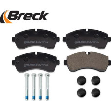 Set placute frana.frana disc Set placute frana Fata MERCEDES ESPRINTER B910 SPRINTER 35-T B906 SPRINTER 35-T B907 MERCEDES-BENZ SPRINTER 3-t (906), Cadru de sprijin, 06.2006 - Breck 29200 00 703 00