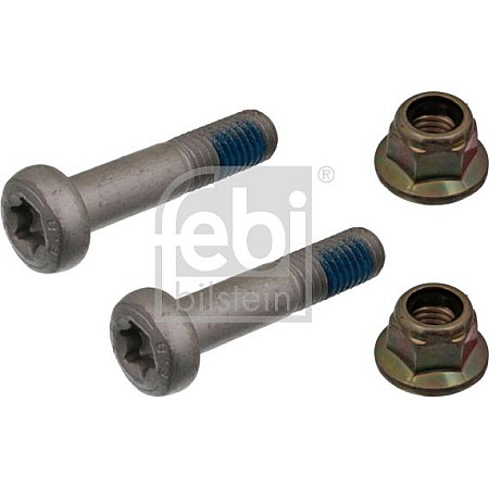 Set surub clema. articulatie sarcina-ghidare Element de montare a osului dorit Fata Dreapta-Stanga surub piulite M12x175 L = FORD MONDEO III (B5Y), Hatchback, 10.2000 - 03.2007 Febi Bilstein 24389