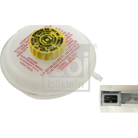 Vas de expansiune. lichid frana Rezervor de expansiune a lichidului de frana AUDI 100 C4 80 B3 80 B4 A4 B5 A6 C4 AUDI 100 IV (4A2, C4), Turism, 12.1990 - 07.1994 Febi Bilstein 26658