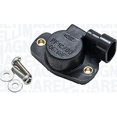 Senzor. pozitie clapeta acceleratie Senzor de pozitie a clapetei de acceleratie ALFA ROMEO 145 146 DACIA LOGAN LO RENAULT LAGUNA I (B56_, 556_), Hatchback, 11.1993 - 08.2002 Magneti Marelli 219244300500
