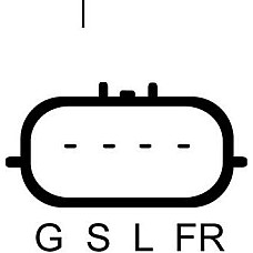 Generator / Alternator MITSUBISHI OUTLANDER I (CU_W), Crossover, 03.2001 - 07.2008 Elstock 28-5873