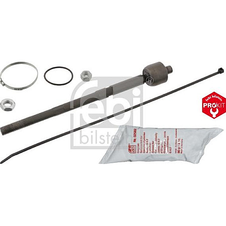 Articulatie axiala. cap de bara Tija de fixare fara capat Dreapta-Stanga lungime. 295mm cu clema cu piulita cu vaselina se potri FIAT PUNTO IV (199_), Hatchback, 01.2012 - Febi Bilstein 28359