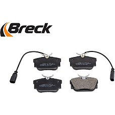 Set placute frana.frana disc Set placute frana Spate cu senzor de uzura integrat cu suplimente FORD GALAXY I SEAT VW SHARAN (7M8, 7M9, 7M6), Dubita, 05.1995 - 03.2010 Breck 23446 00 702 10