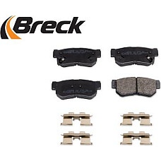 Set placute frana.frana disc Set placute frana Spate cu suplimente HYUNDAI ELANTRA IV GETZ GRANDEUR HIGHWAY MATRI HYUNDAI GETZ (TB), Hatchback, 06.2001 - 01.2011 Breck 23543 00 704 10