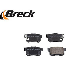 Set placute frana.frana disc Set placute frana Spate ACURA MDX RL RSX TL HONDA ACCORD IV ACCORD VII ACCORD VIII C HONDA INTEGRA IV (DC5), Compartiment, 08.2001 - Breck 23652 00 704 00