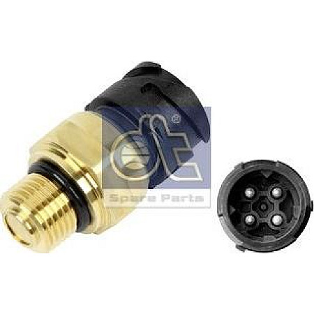 Comutator presiune. aer conditionat Senzor presiune ulei 4 pin negru RVI C K KERAX MAGNUM PREMIUM T VOLVO B11 B12 RENAULT TRUCKS MAGNUM, 09.1990 - DT Spare Parts 2.27112