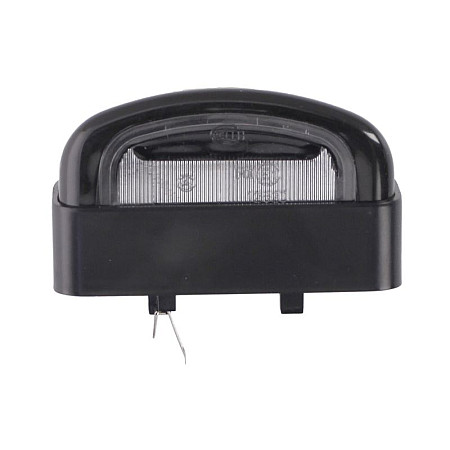 Iluminare numar de circulatie Lampa numar inmatriculare C5W 12V culoare. negru culoare sticla. transparent 55x105mm HELLA 2KA 001 386-287