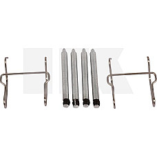 Set accesorii, placute frana CITROEN AX (ZA-_), Hatchback, 07.1986 - 12.1998 NK 7919081