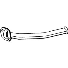 Racord evacuare Teava de esapament Fata x570mm PEUGEOT 206 206 1.1-1.6LPG 09.98- PEUGEOT 206 CC (2D), Sabrioleta, 09.2000 - 12.2008 Bosal 741-015
