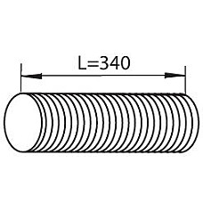 Racord evacuare VOLVO FM 12 Producator DINEX 82140