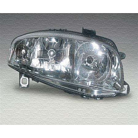 Far Lampa frontala Dreapta halogen 2*H7/H1/H6W electric cu motor culoare insert: cromat ALFA ROMEO GT MAGNETI MARELLI 710301186228