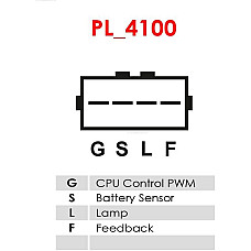 Generator / Alternator MITSUBISHI LANCER VIII (CX_A), Sportback, 10.2007 - AS-PL A5143