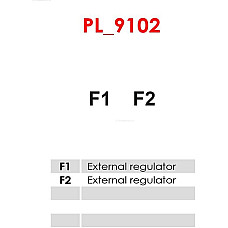 Generator / Alternator JEEP WRANGLER II (TJ), Open Off-Road Vehicle, 08.1996 - 12.2008 AS-PL A6093