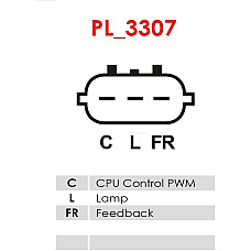 Regulator, alternator HYUNDAI H-1 (TQ), Cargo, 09.2007 - AS-PL ARE3108
