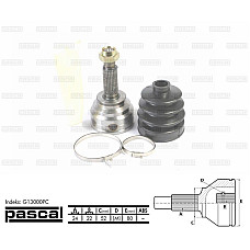 Set articulatie planetara MAZDA 323 II BD Producator PASCAL G13000PC