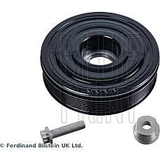Fulie curea. arbore cotit Crankshaft pulley number of ribs. 6 fits. NISSAN PRIMASTAR QASHQAI I X-TRAIL X-TRAIL II OPEL VIVARO A MERCEDES-BENZ VITO (W447), Van, 10.2014 - Blue Print ADBP610045