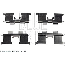 Set accesorii, placute frana HYUNDAI SANTA FE I (SM), Crossover, 11.2000 - 03.2006 Blue Print ADG048603